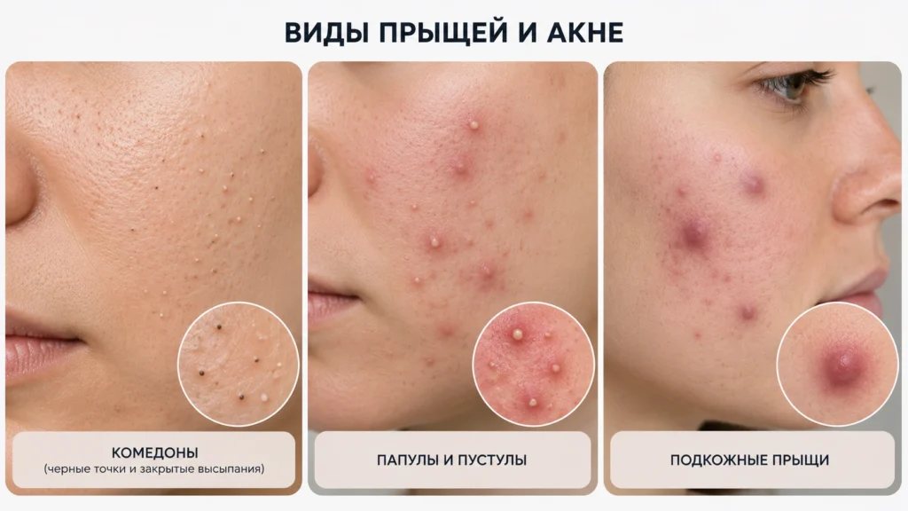 как убрать прыщи