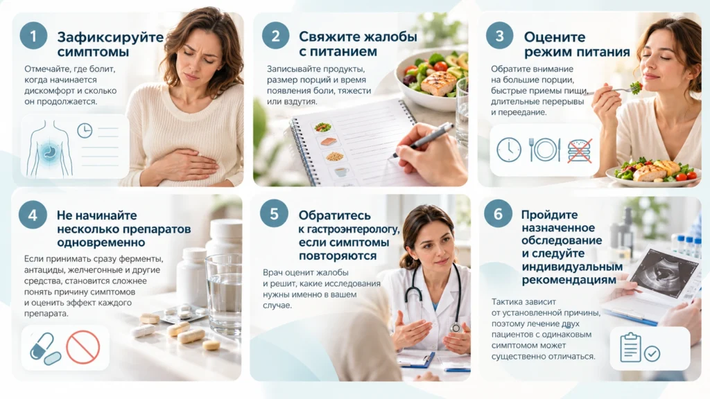 болит живот что делать 