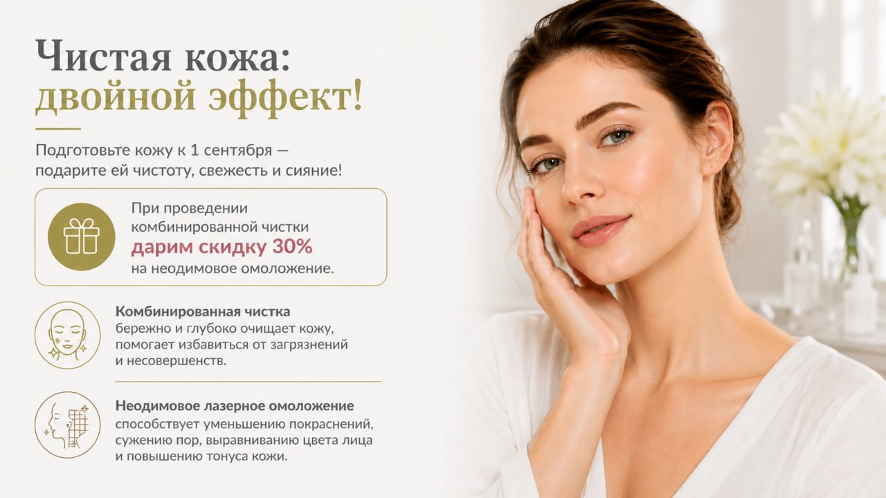 Изображение для акции: Чистая кожа: двойной эффект!